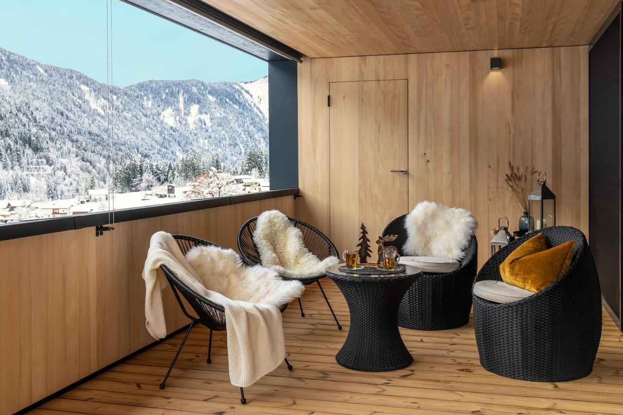 Verwall Apartment Arlberg - Mit Sauna, Balkon Und Skiraum วัลด์ อัม อาร์ลแบร์ก ภายนอก รูปภาพ